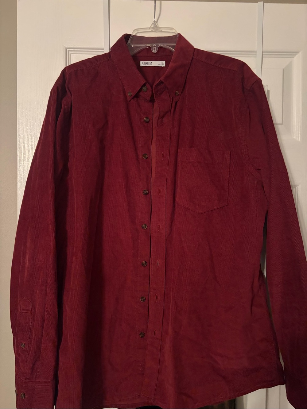 Men’s corduroy button - Size XL - Picture 1 of 6